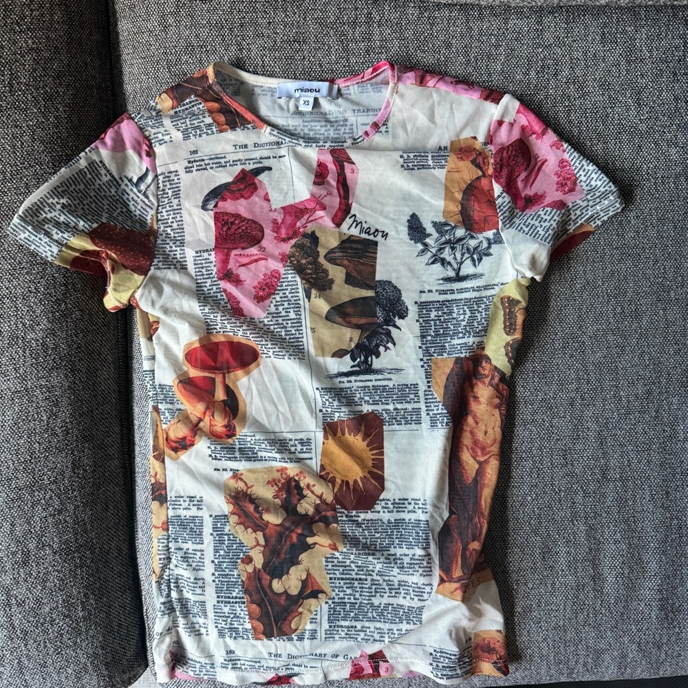 Miaou Mesh Top